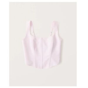 Abercrombie Scoop Neck Corset Top